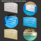 Preview: Styroporpool XL 1000x450x150cm Set mit Treppe Rom