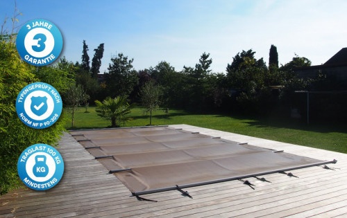 WALU Pool Rollschutzabdeckung Anfertigung | m²