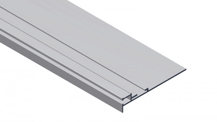 Aluminium Einhängeleiste für Styroporbecken
