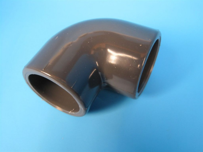 PVC Winkel 90° Ø 50mm Klebemuffen