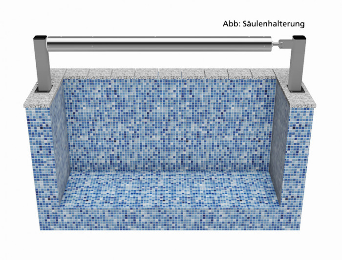 Oberflurrollladen Rechteckbecken 800x450cm