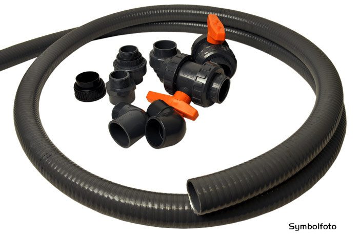 Verrohrungsset Stahlwandpool Alu Line + Premium Line